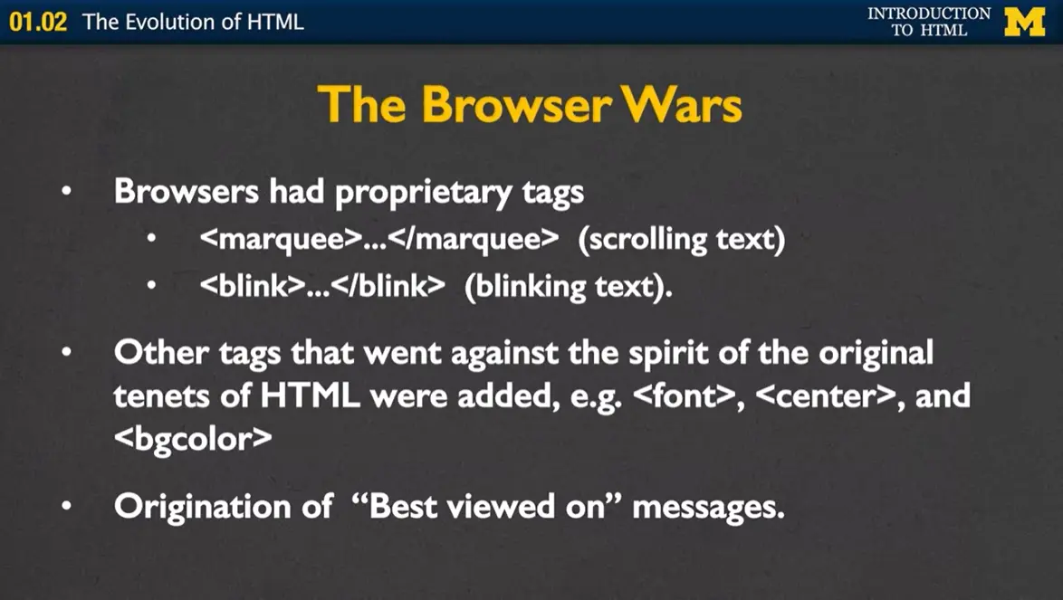 The Browser Wars.