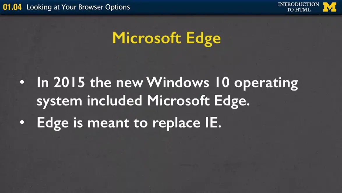 Microsoft Edge.