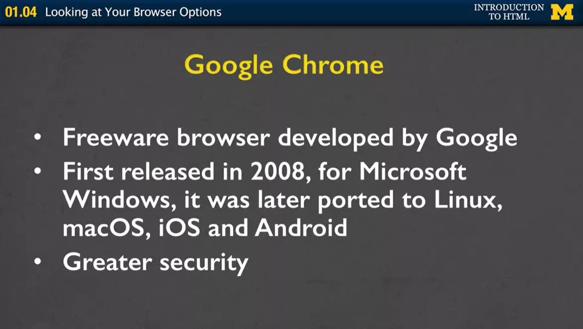 Google Chrome.