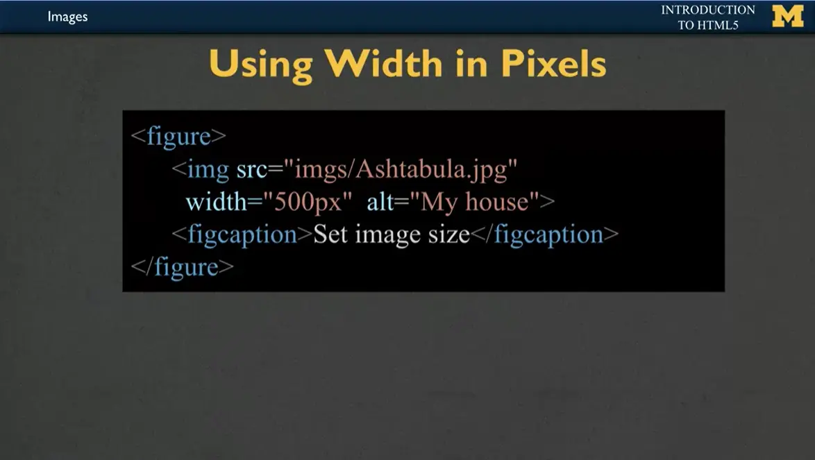 Example, using width in pixels.