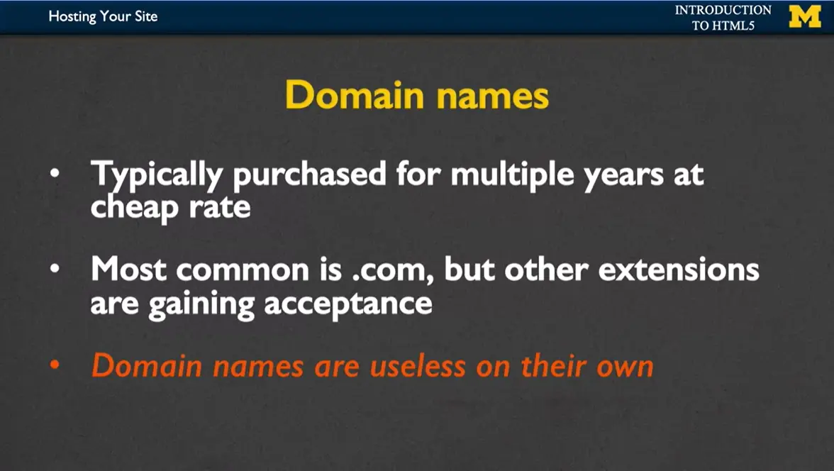 Domain Names.