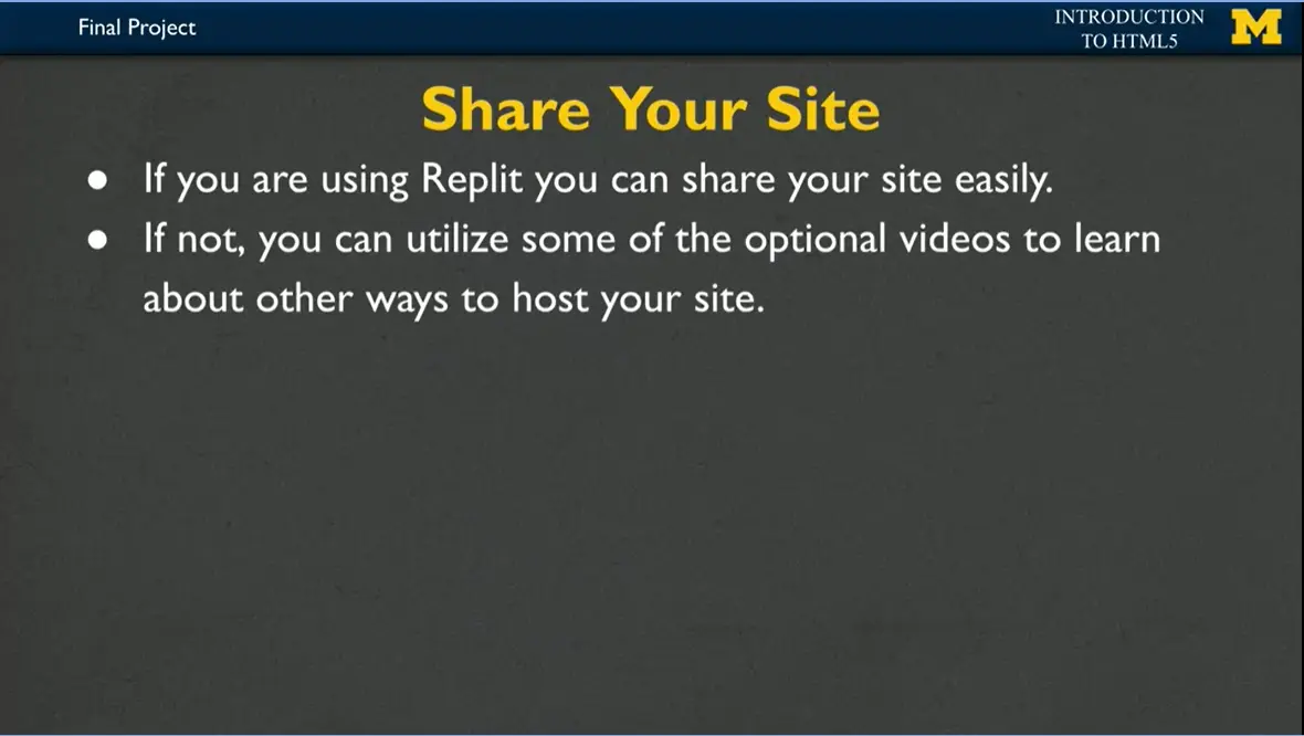 Share Your Site.